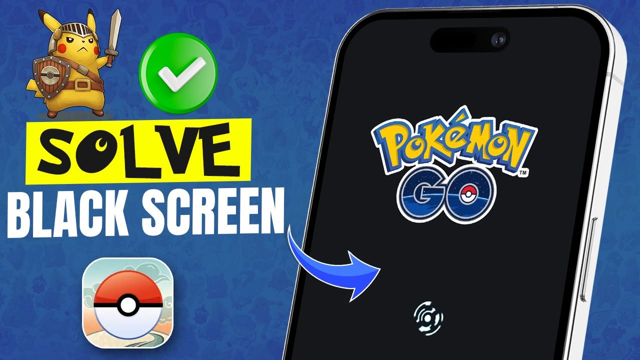 How to Solve the Pokemon Go Black Screen Problem on iPhone | Pokemon Go Black Screen Fix