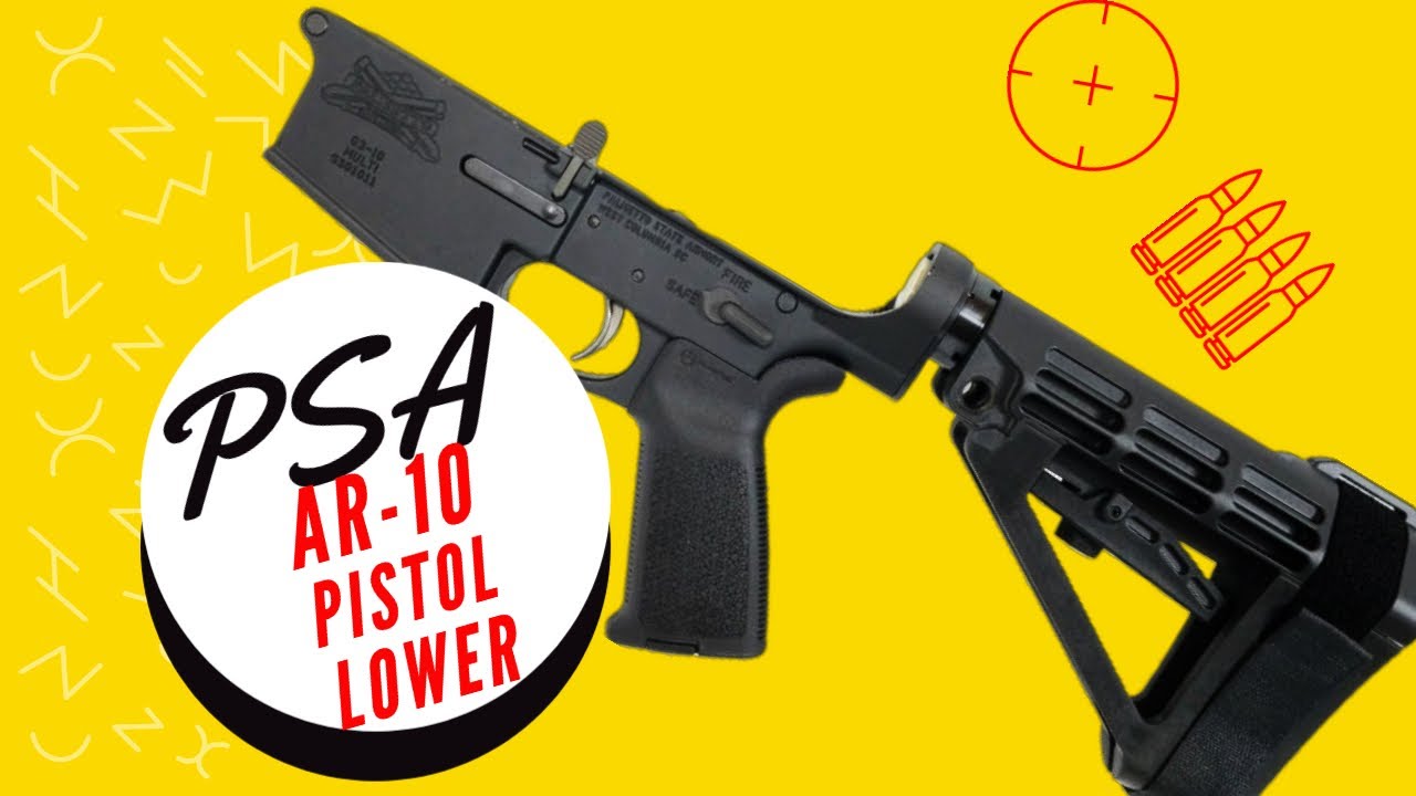 Sniper Pistol Project: PSA Pistol Lower and Upper Receiver