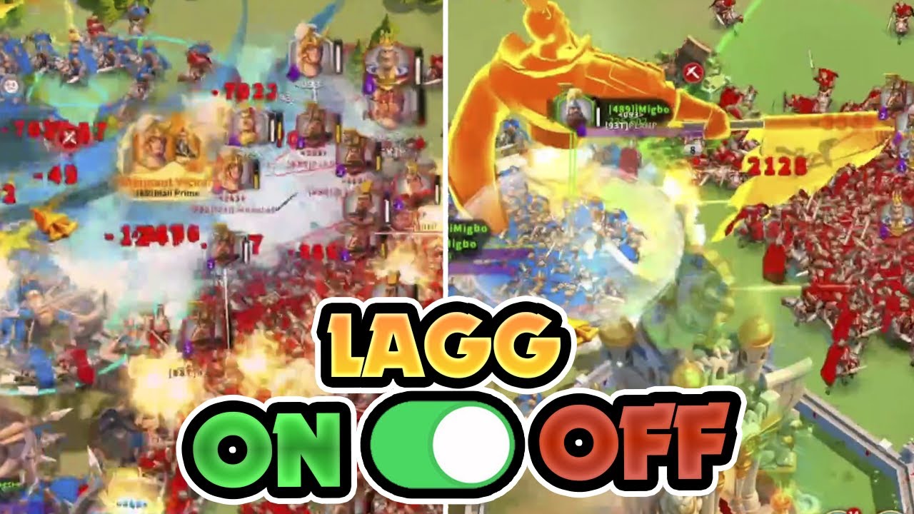 COMO REDUCIR EL LAGG en GUERRAS - Mejores Ajustes - Rise of Kingdoms