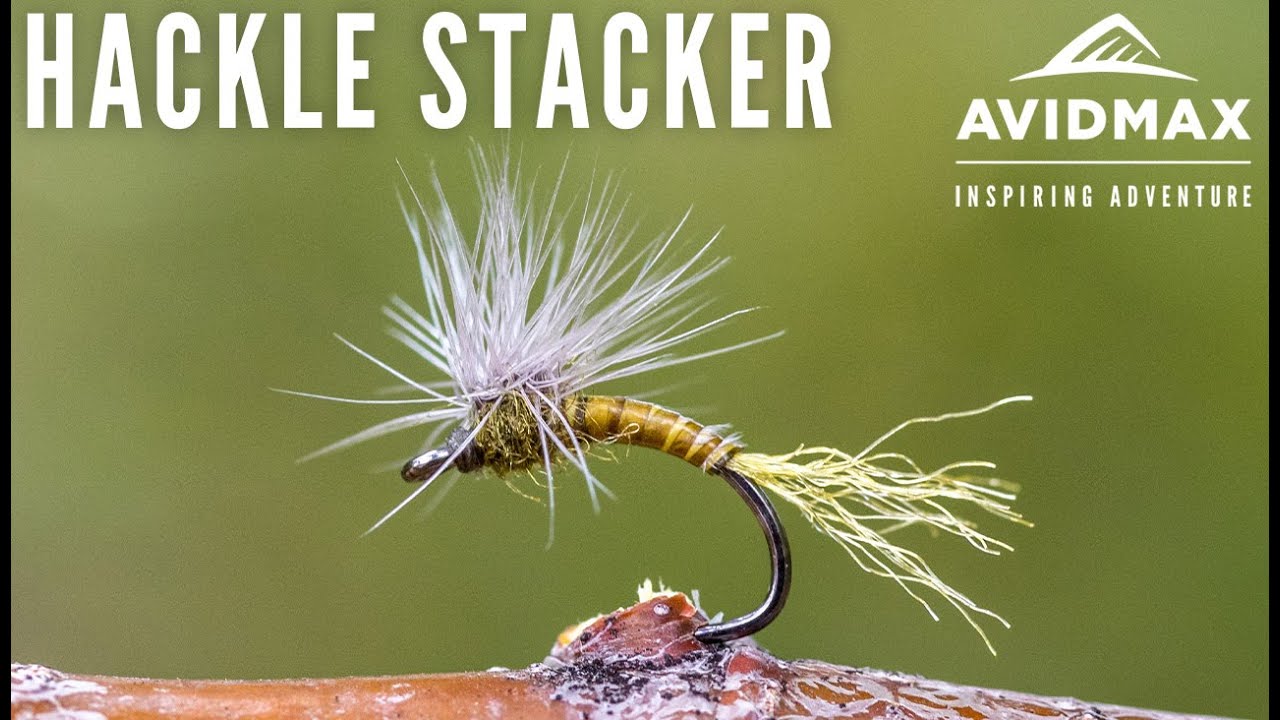 How to tie the Hackle Stacker | AvidMax Fly Tying Tuesday Tutorials