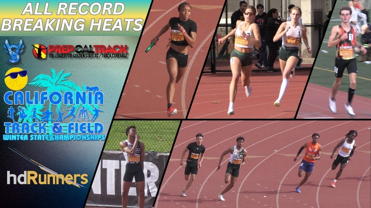 2025 TF - California Winter Championships - ALL MEET RECORD  BREAKING RACES!!!