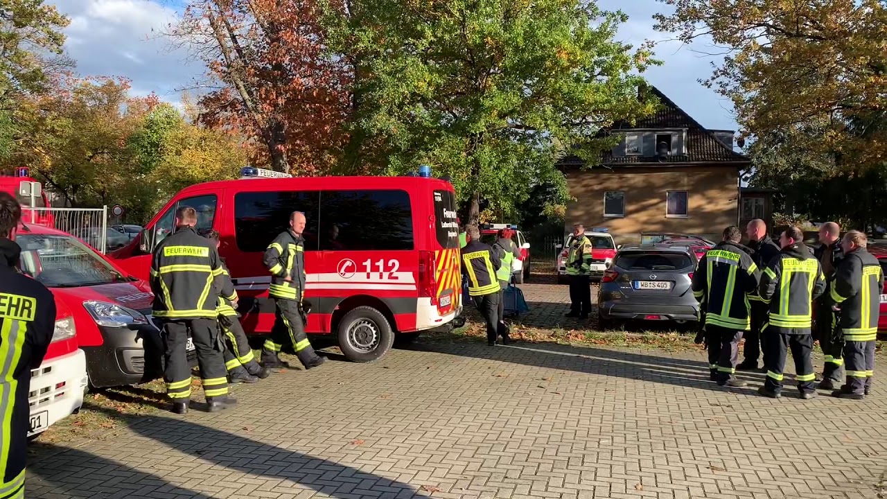 ABC-Zug im Einsatz - Feuerwehr übt in Mühlanger