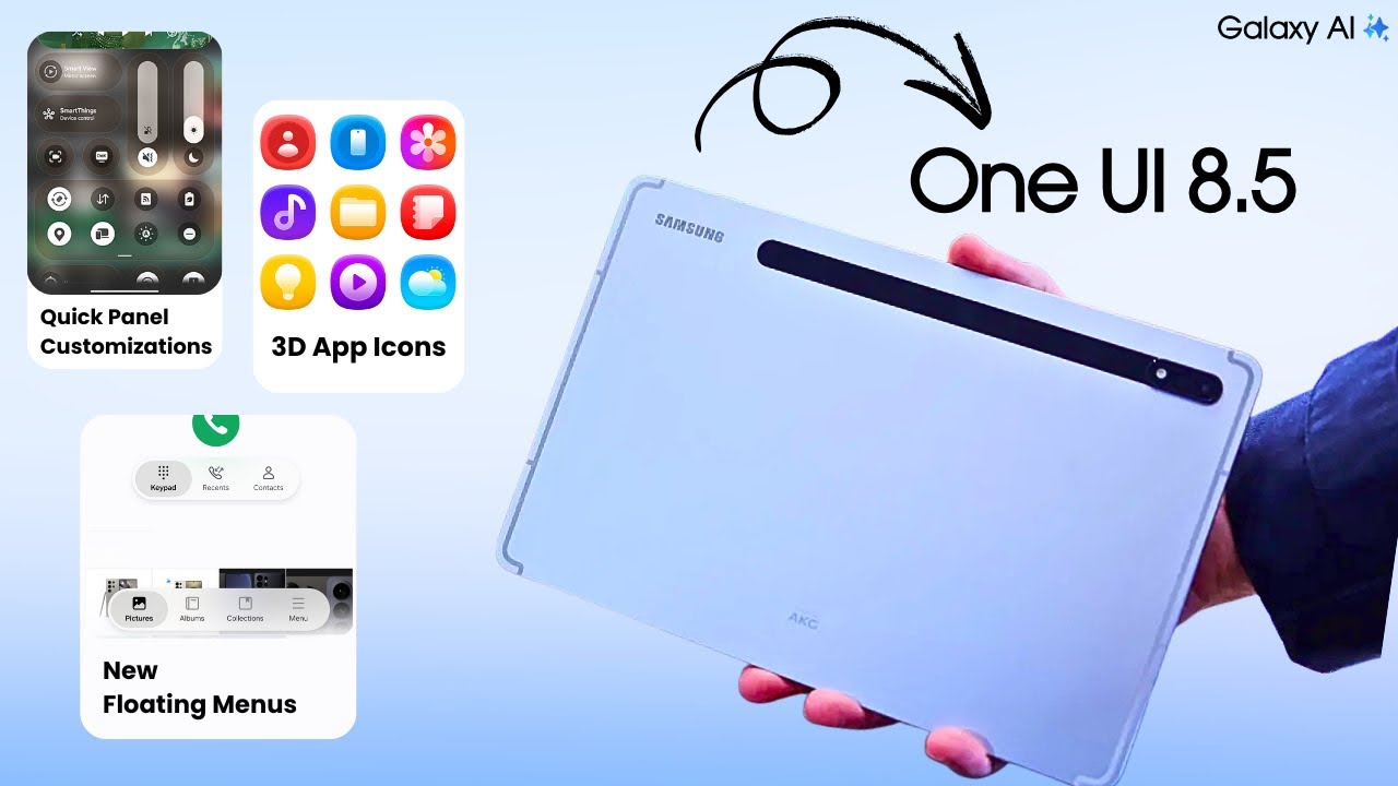 Официальная дата выхода Samsung Galaxy Tab S8 One UI 8.5