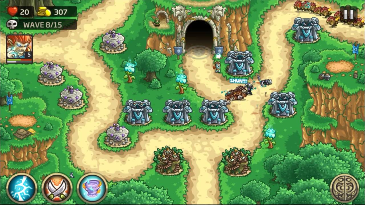 Kingdom Rush: Origins - Gryphon Point(level 6) [HD] - 
