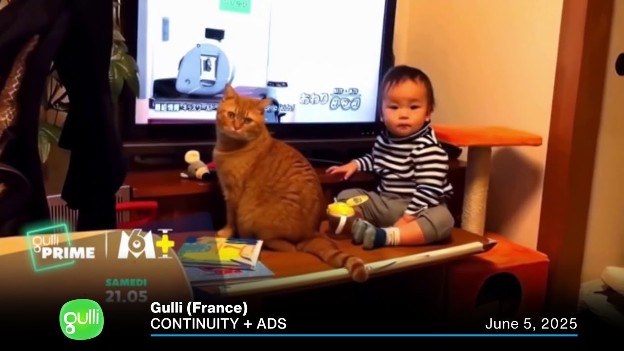 Gulli (France) continuity + ads | June 5, 2025 • Gulli publicité | 5 juin 2025