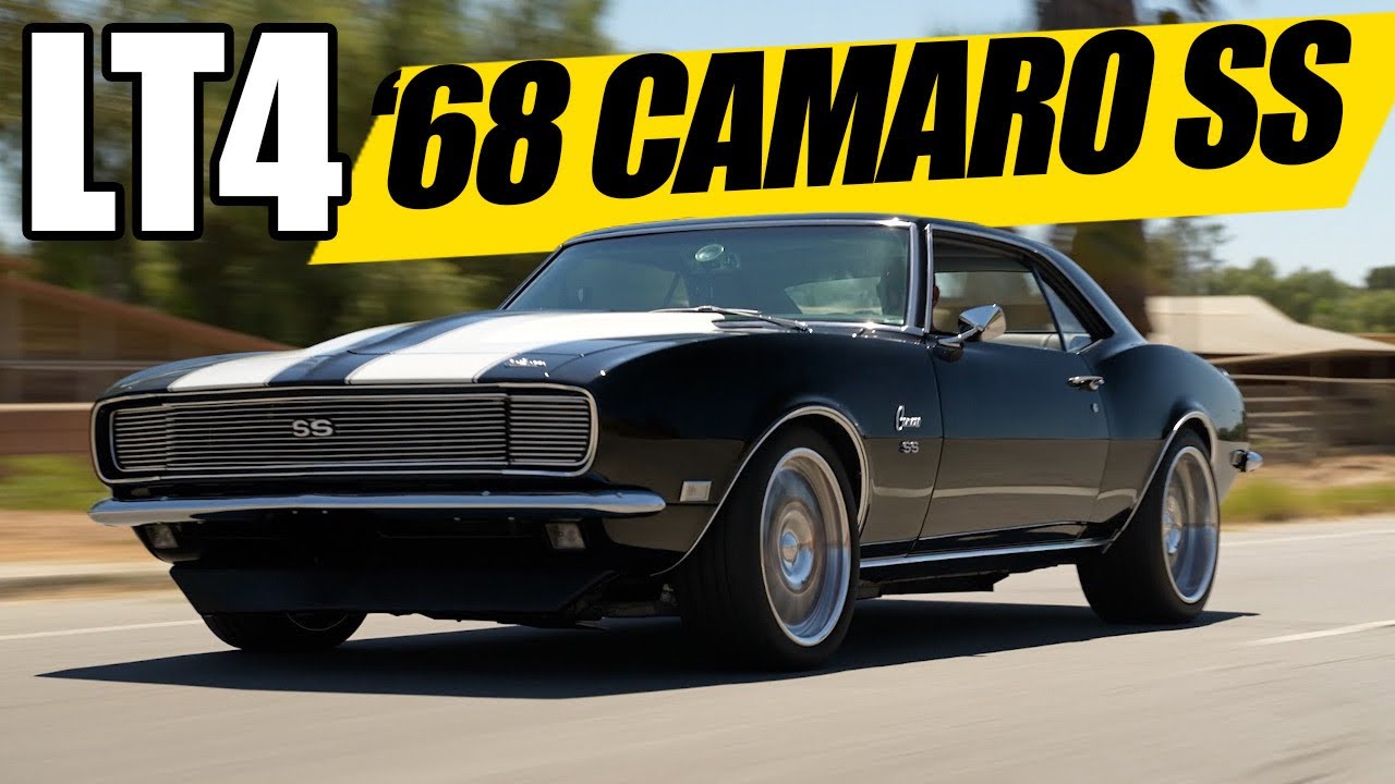 650HP Supercharged LT4 ‘68 Camaro: A 6 Speed Restomod Masterpiece