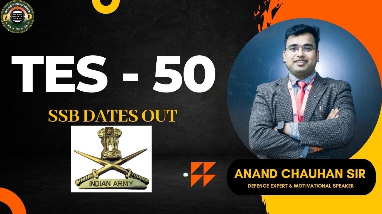 TES 50 SSB DATES OUT !! | Army TES SSB Date Selection Link Open | Army TES SSB Interview #ssb #pfda