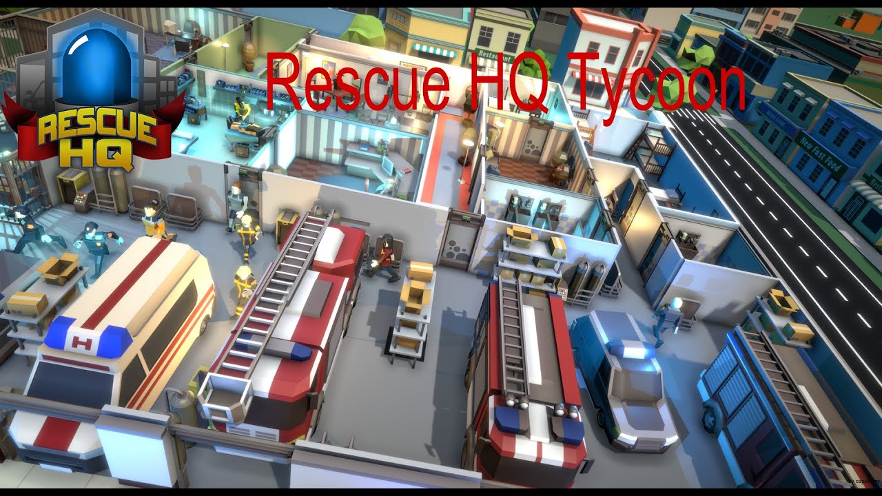 neues Projekt im Rescue HQ Tycoon