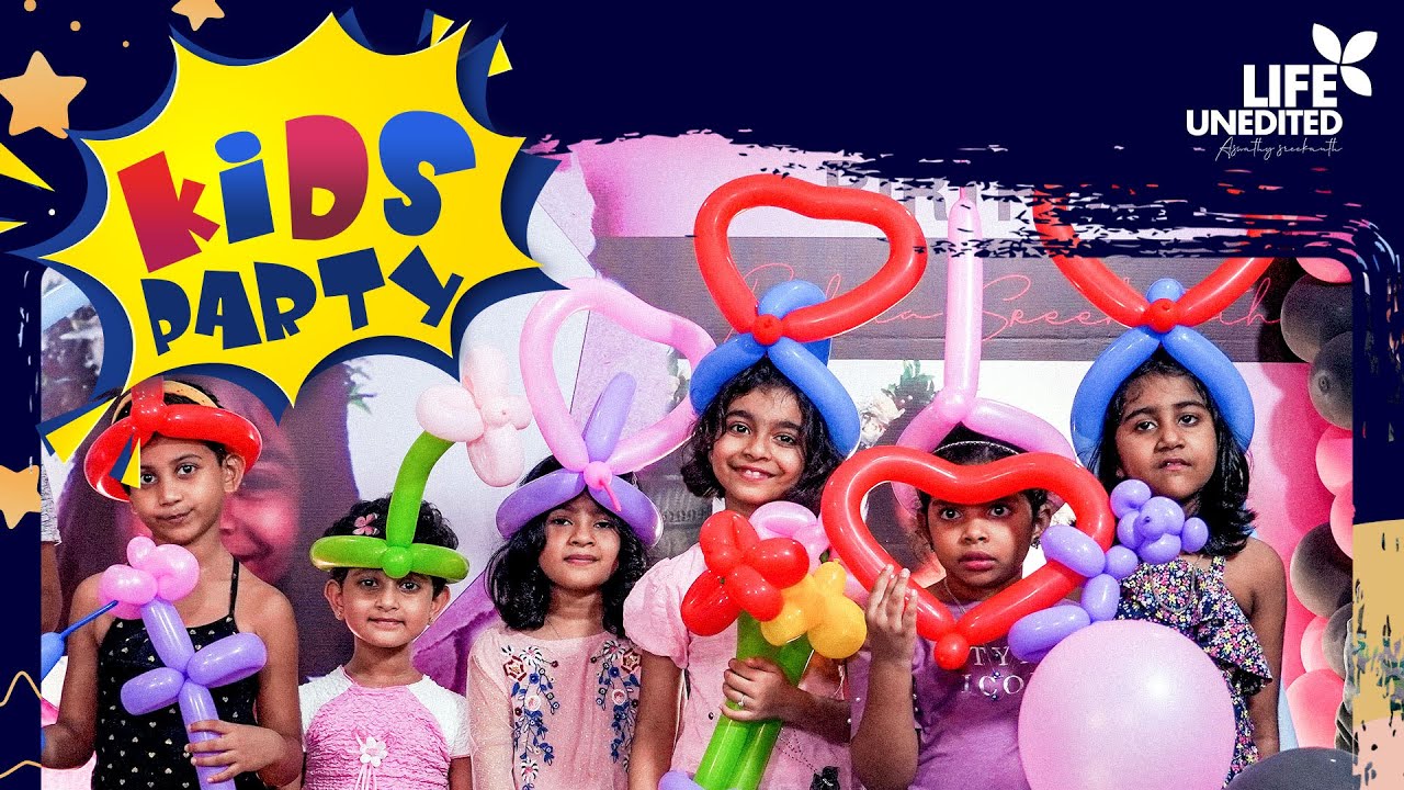 Padma's Birthday Celebration - Kids Party | Aswathy Sreekanth | Life Unedited