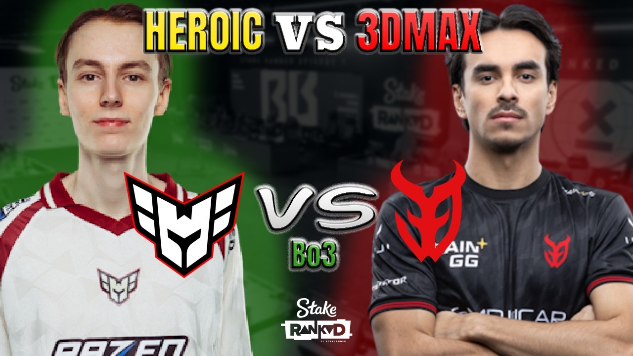 Heroic vs 3DMax Bo3 | Stake ranked Episode 3 | HIGHLIGHTS