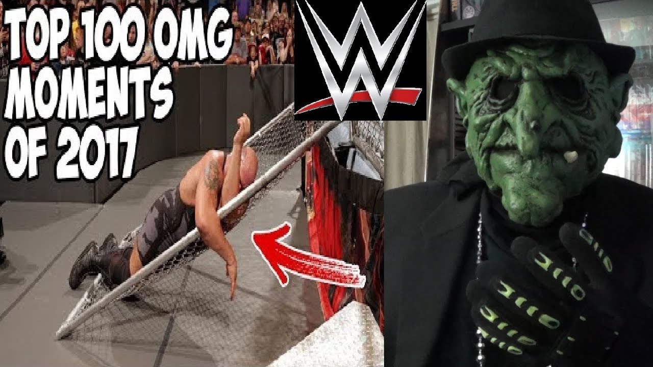 100 лучших моментов WWE 2017 года. РЕАКЦИЯ!!! (GP17)