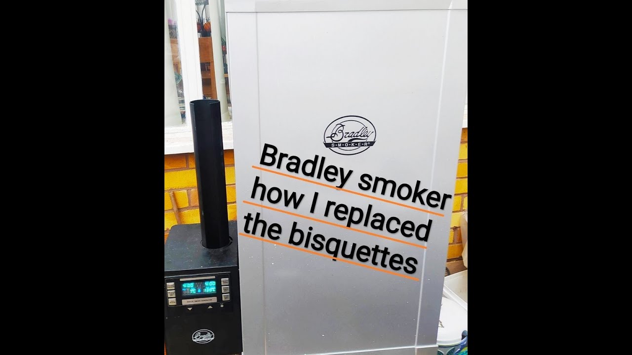Bradley smoker, how to replace bisquettes