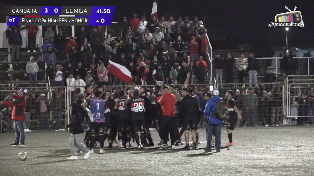 G&Aacute;NDARA V/S LENGA. FINAL COPA HUALP&Eacute;N - HONOR