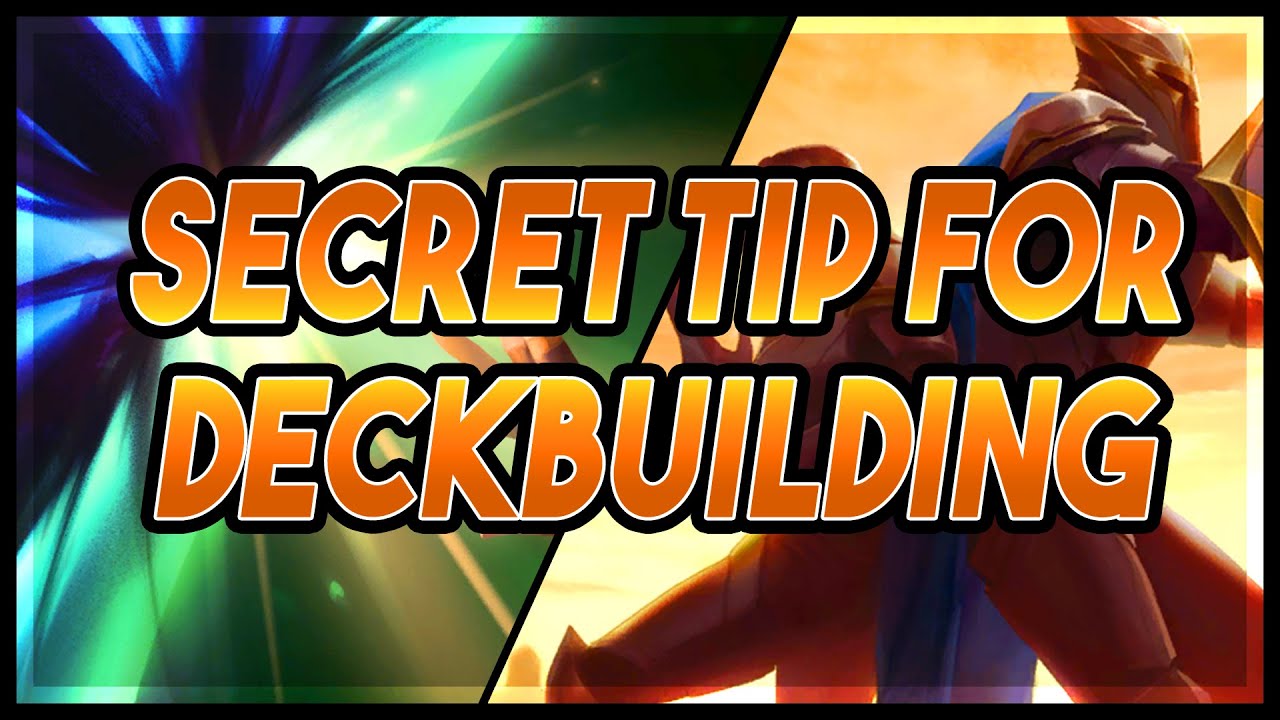One Aspect of Deckbuilding that Nobody is Thinking About | Runeterra Strategy | Runeterra Decks