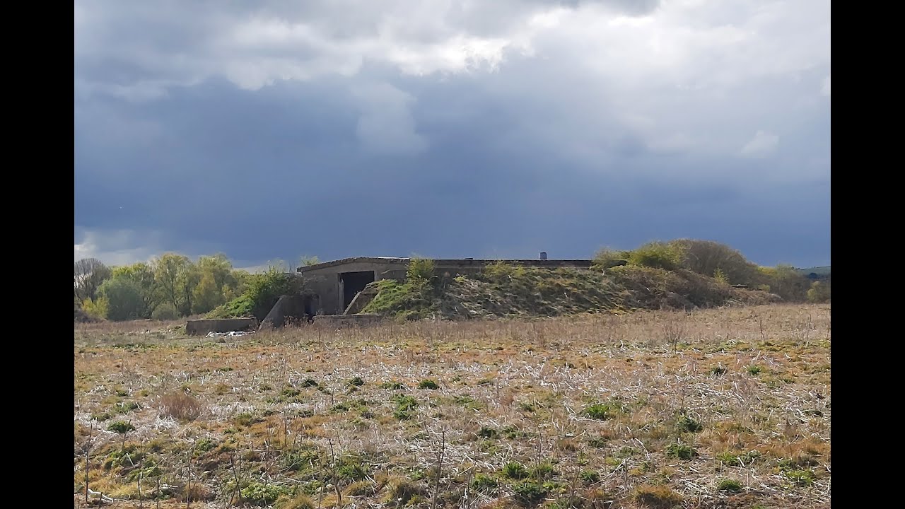 Abandoned ammunition depot in Brasside Durham