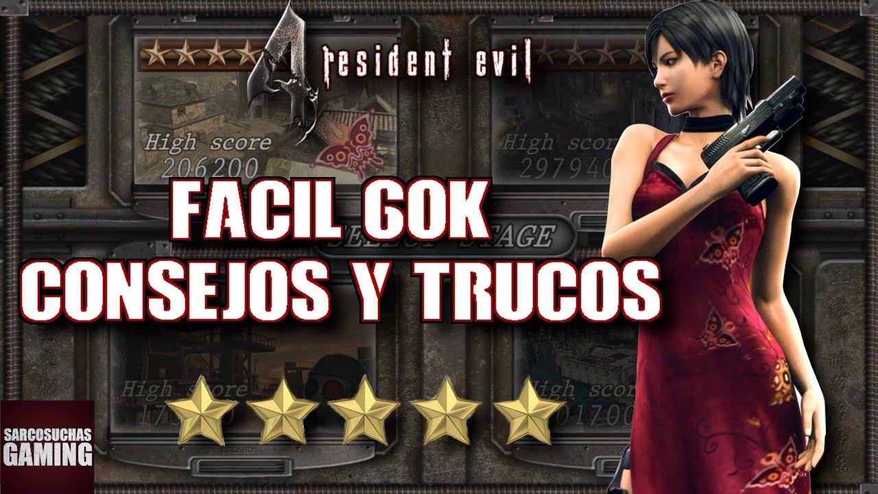 RE4 Mercenarios - Guía - Consejos y Trucos - Ada - Todos Los Mapas