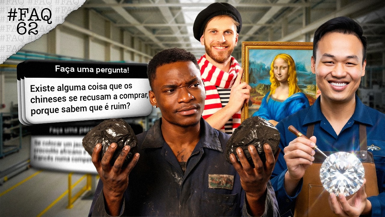 #FAQ #62 | SE TUDO &Eacute; FEITO NA CHINA ENT&Atilde;O TUDO &Eacute; FALSIFICADO? | #3CONTINENTES