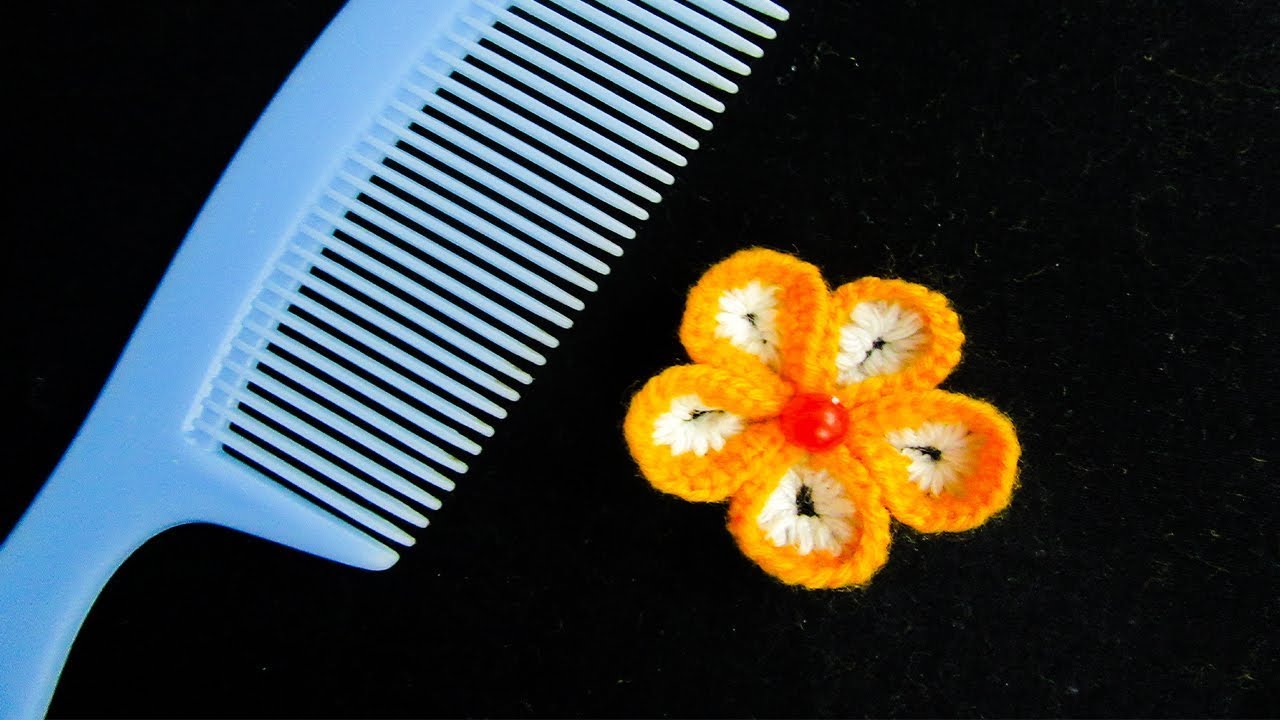 Hand Embroidery Amazing Trick# Easy Flower Embroidery Trick# Sewing Hack