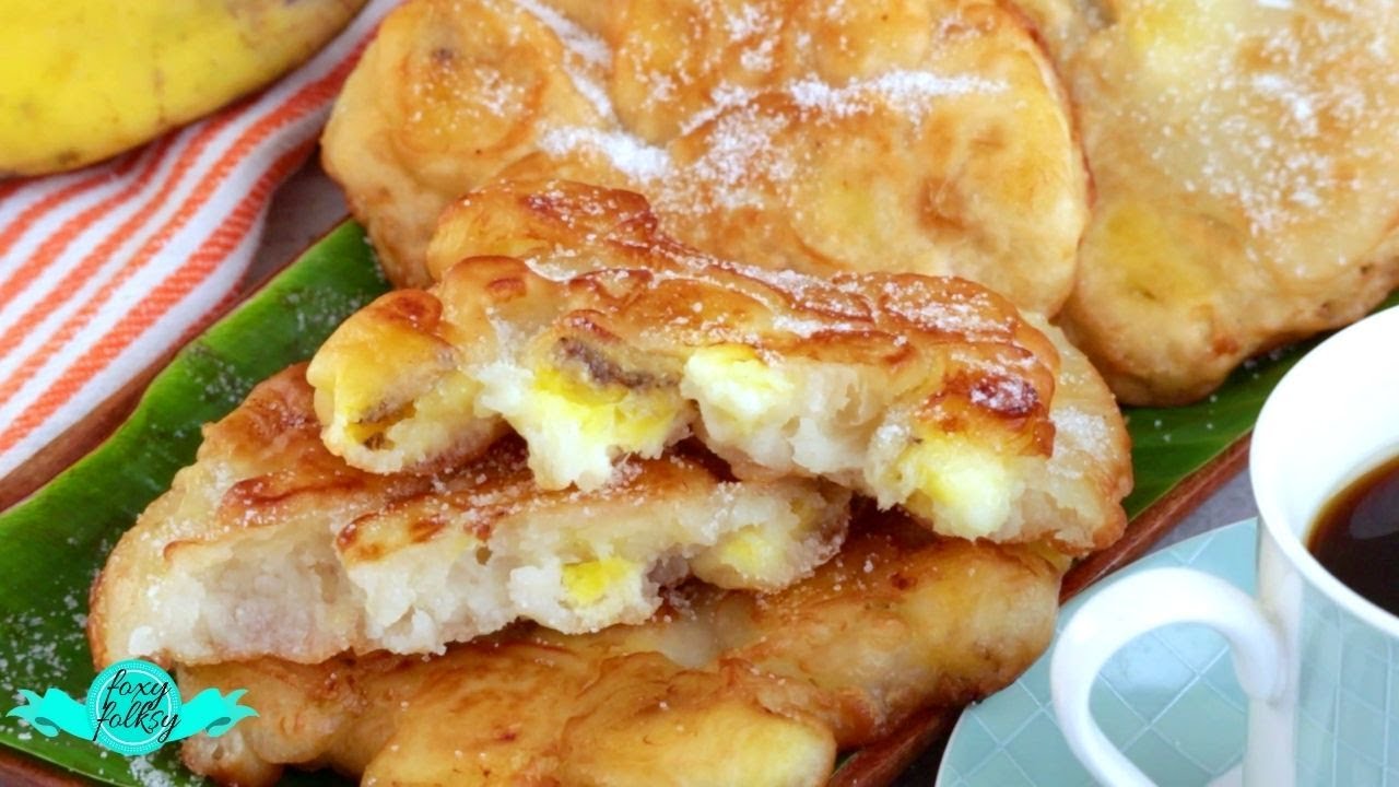 Filipino Maruya (Banana Fritters) | Easy Recipe for a Crispy Snack by FOXY FOLKSY
