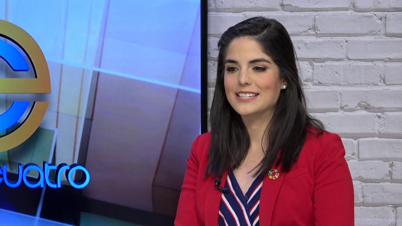 Entrevista a Valeria Maduro en el programa Entre Cuatro- Miami (2019)