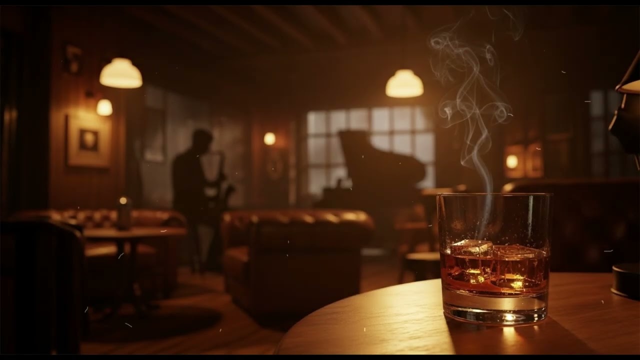 Smooth Whiskey Jazz Mix 🎶 Blues Lounge Music for Study & Evening Relax, Instrument Blues