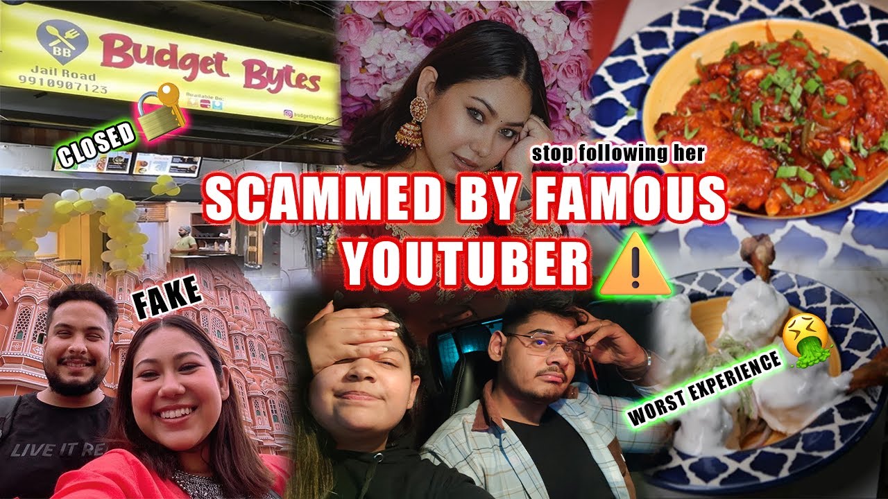 Scammed by famous YouTuber Quirky miss🤦🏻&zwj;♀️| Budget bytes reality | stop subscribing her🙏.