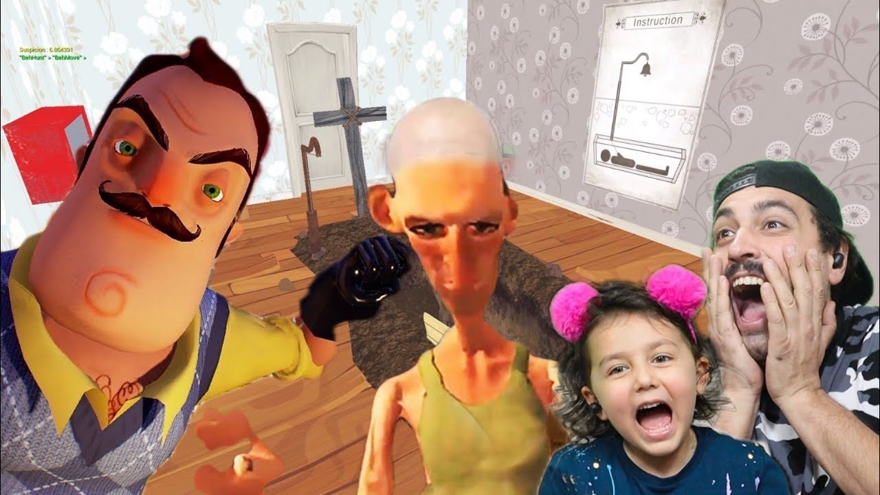 HELLO NEİGHBOR İÇİNDE ANGRY NEİGHBOR! KÜRDAN KOMŞU! | HELLO NEİGHBOR MOD