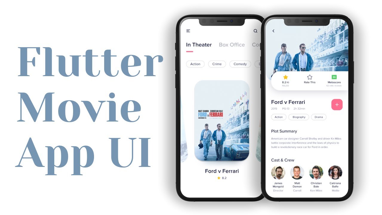 Movie Info App - Flutter UI - Speed Code