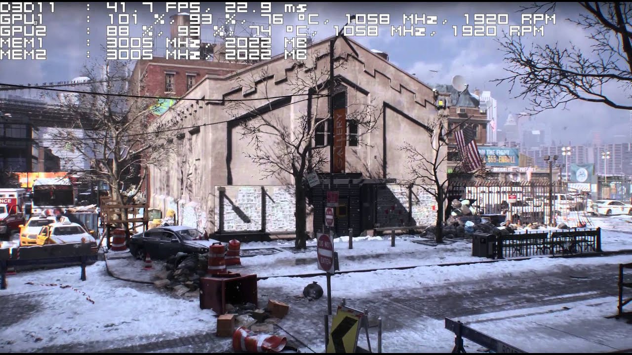 The Division Benchmark - GeForce GTX 690 - Ultra Settings - 1080/1440/4K