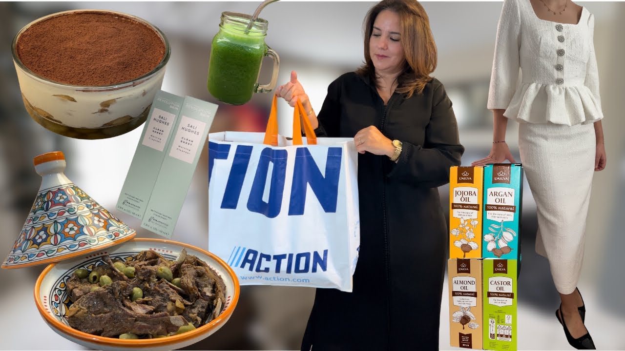 ماسكاتACTIONللشعر،البشرة بجودة وأرخص سعر💥،تيراميسو ولا أروع🍮ودّيتوكس سحري للتنحيف وجمال البشرة!🫧