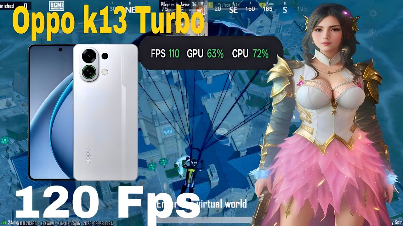🔥 Oppo K13 Turbo PUBG/BGMI Gameplay | 120 FPS Smooth Experience!#pubgclips #pubg #bgmi #gaming 