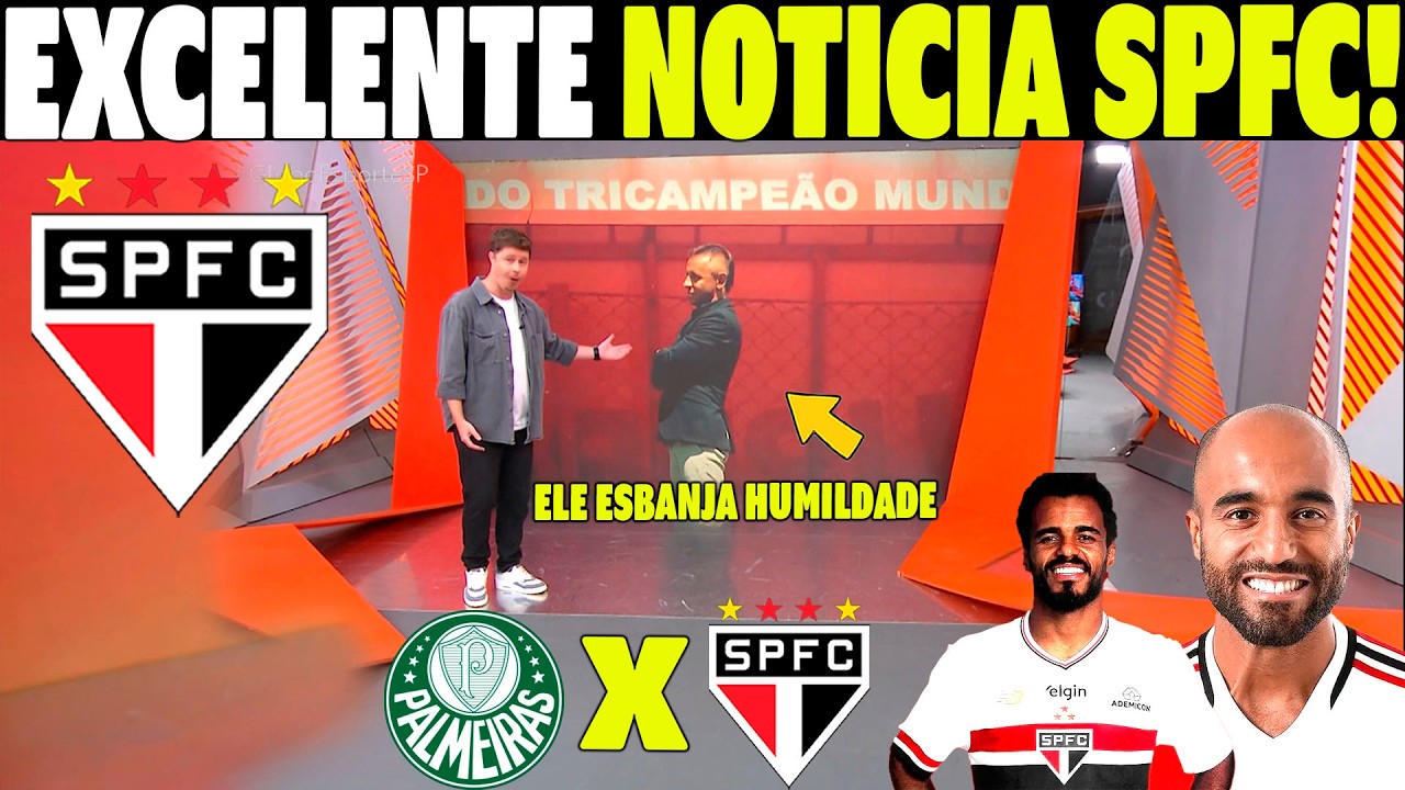 GLOBO ESPORTE SÃO PAULO!! SÁBADO DE EXCELENTE NOTICIA SPFC!! OLHA ISSO GENTE...'' NOTICIAS SÃO PAULO