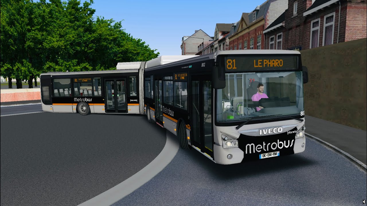 OMSI 2 - Ligne 57 en Iveco Urbanway 18 GNV Cursor 9 sur Marseille