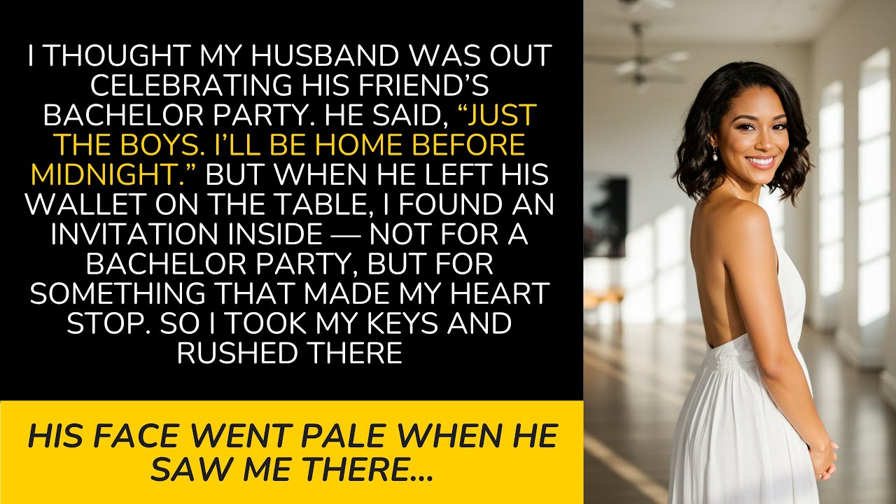 I Thought He Was at a Bachelor Party—Then I Found the Invitation That Ruined Everything