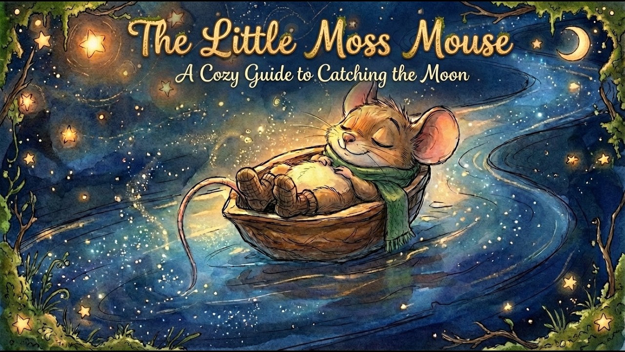 Oliver the Moss Mouse: A Calming Bedtime Story for Kids (Low Stimulation) 🌙