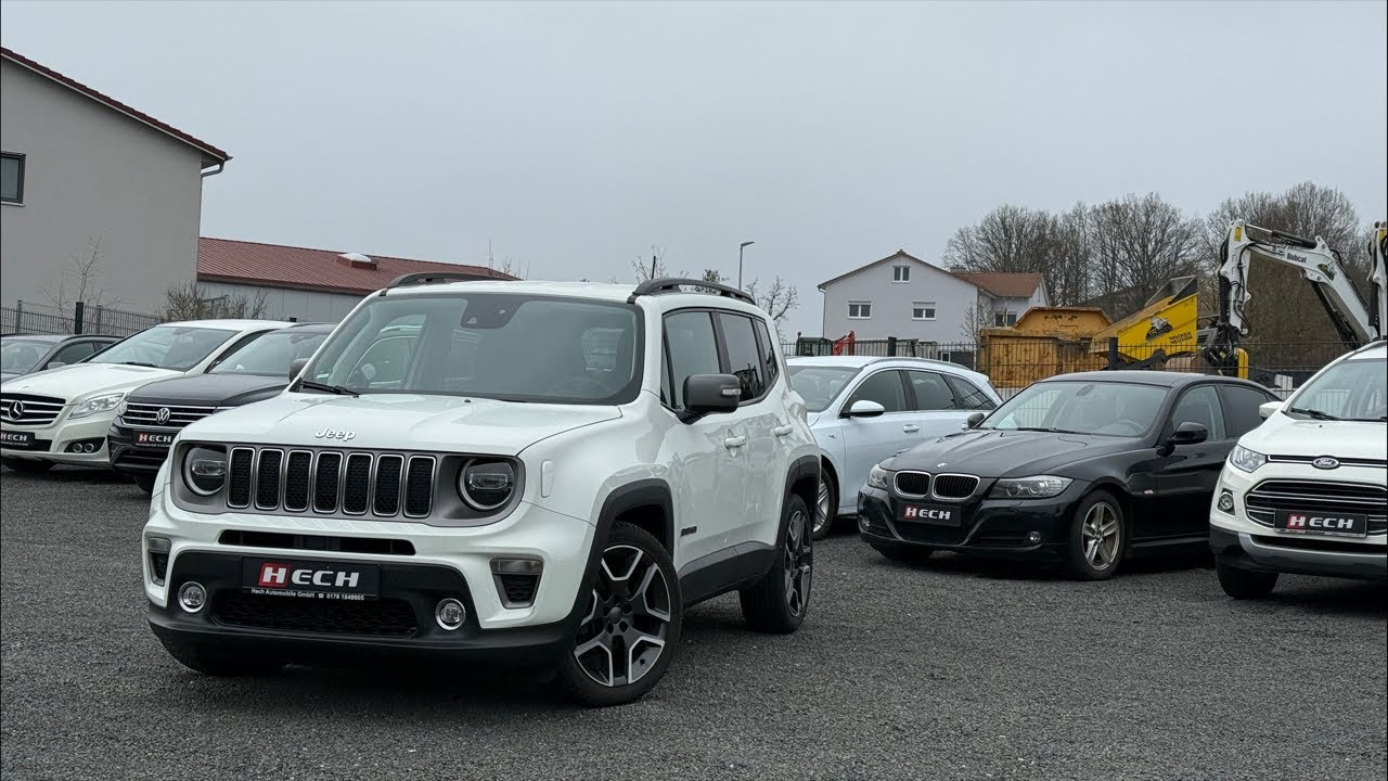 Огляд Jeep Renegabe 1,4бенз. 09/2021 85.000km Автомат 14.700€
