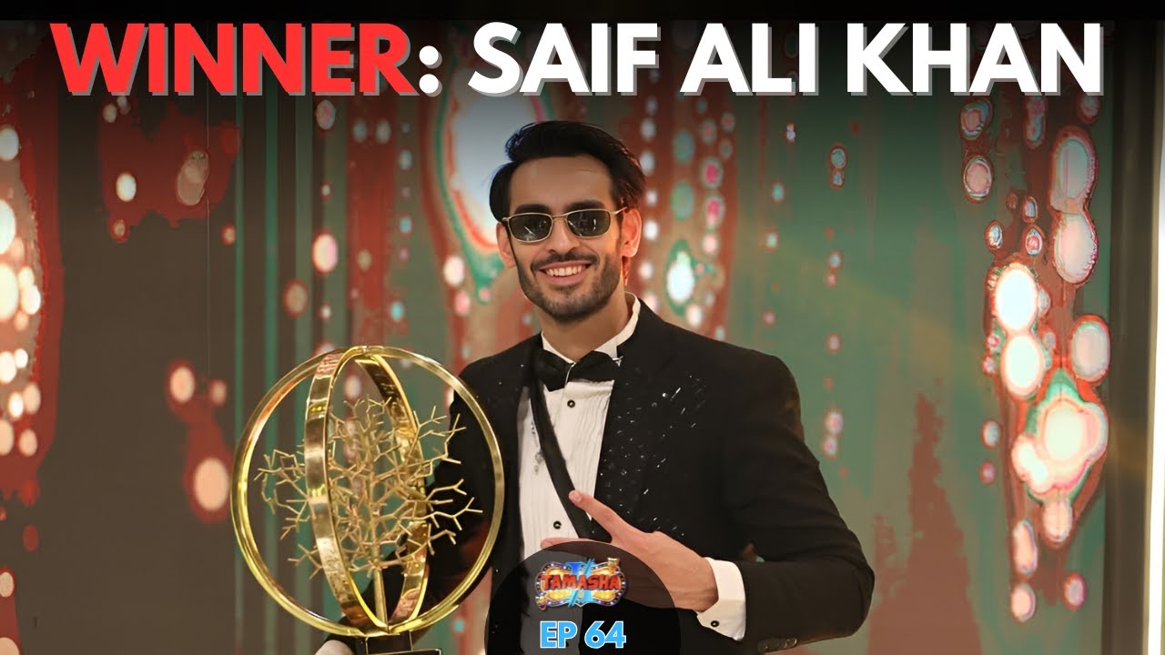 Meet Saif Ali Khan Tamasha Season  4 Grand Winner  | Grand Finale | Public Opinion