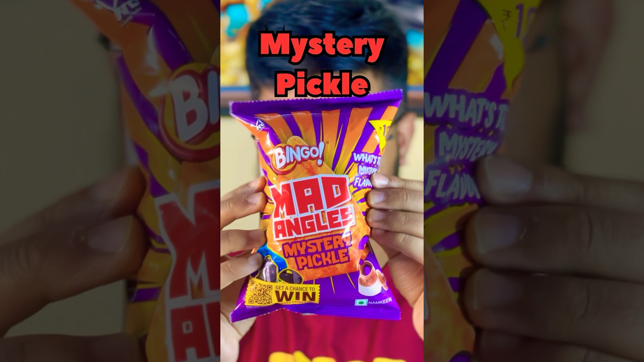 Mystery Pickle Challenge! 🥵 Can You Guess the Flavour? #bingo