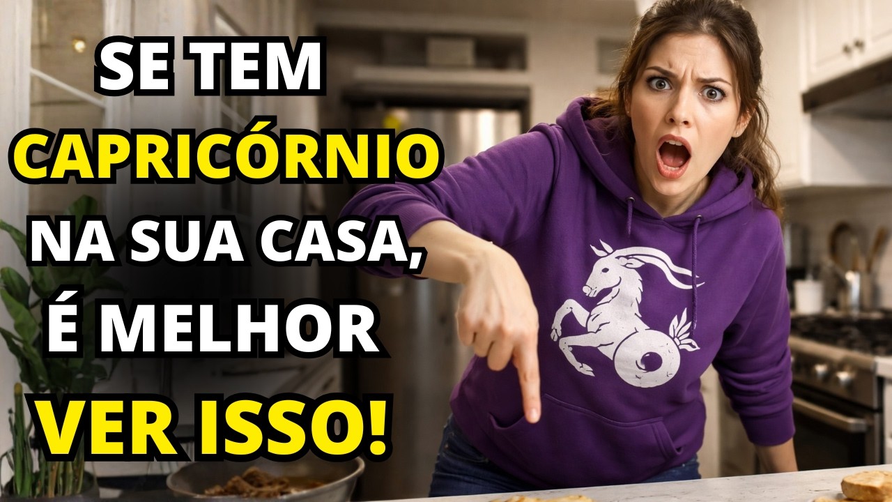 Tem 5 signos que devem tomar cuidado quando moram com alguém de Capricórnio - Evite problemas Assim