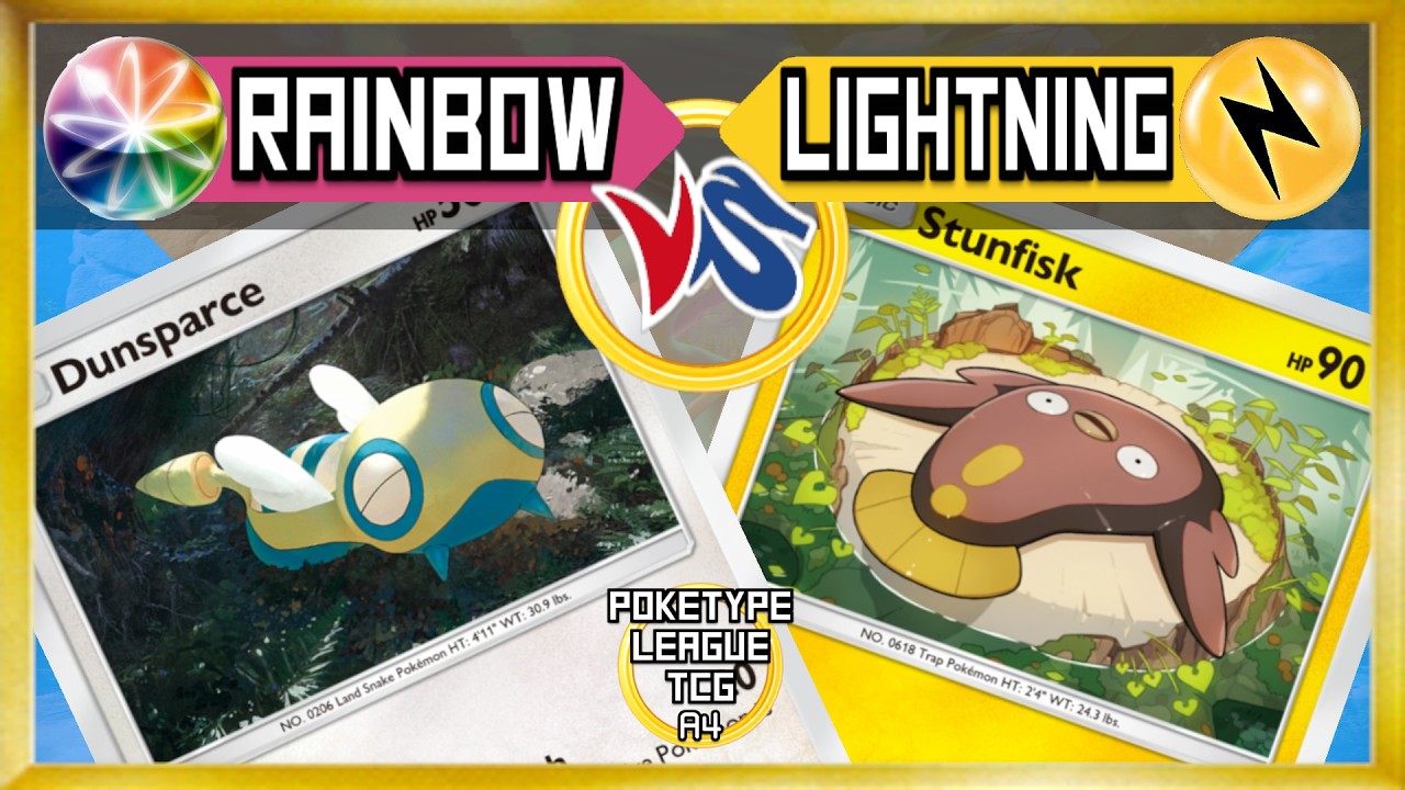 РАДУЖНЫЕ КОЛОДЫ против МОЛНИЕВЫХ КОЛОД! Кто победит в Pokemon TCG Pocket? | PokeType League TCG A4