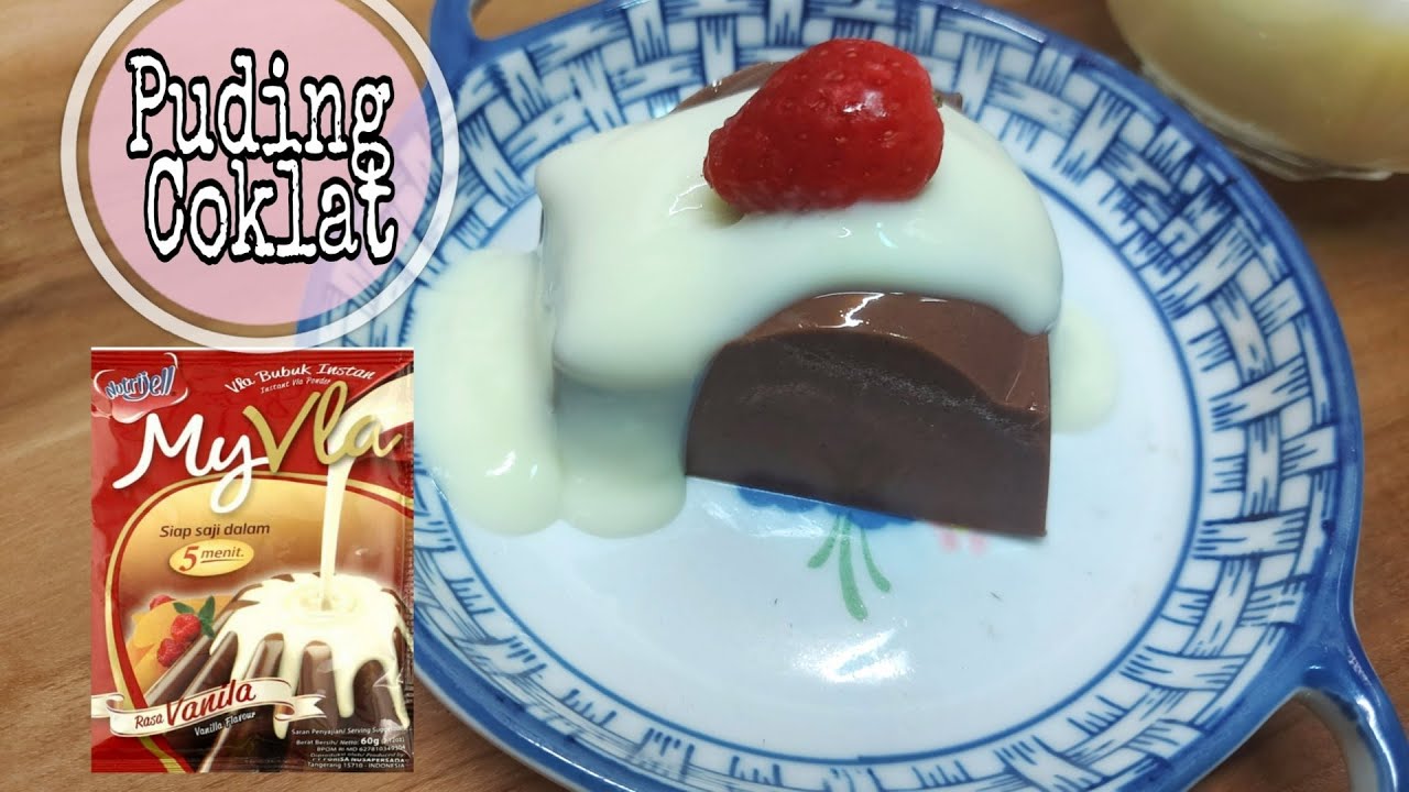 Cara membuat Puding Coklat Susu - My Vla