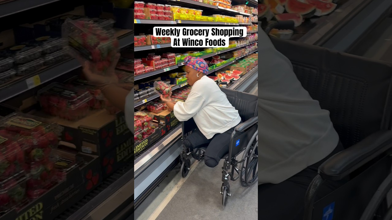 Покупка продуктов в магазине WinCo Foods