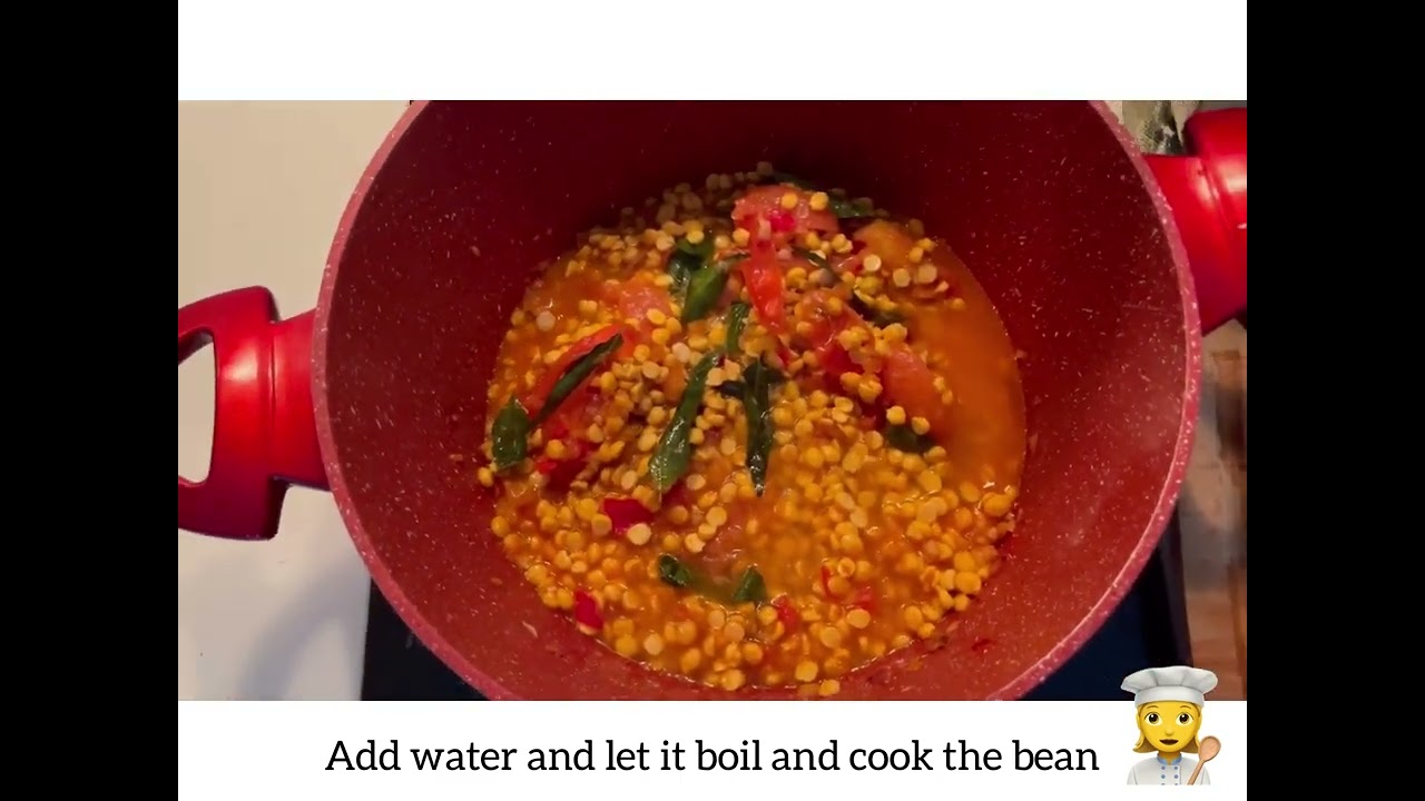 Vegetables Yellow Bean soup သီးစုံ ပဲဟင်း