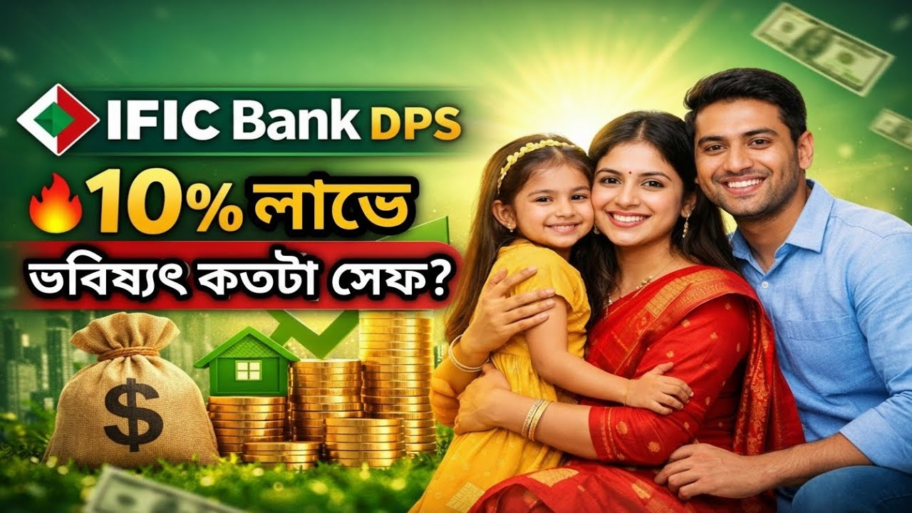 আকর্ষণীয় মুনাফায়১-১০ বছর মেয়াদি সঞ্চয় স্কিম (ডিপিএস) । IFIC AMAR BHABISWAT (DPS) । IFIC Bank PLC 