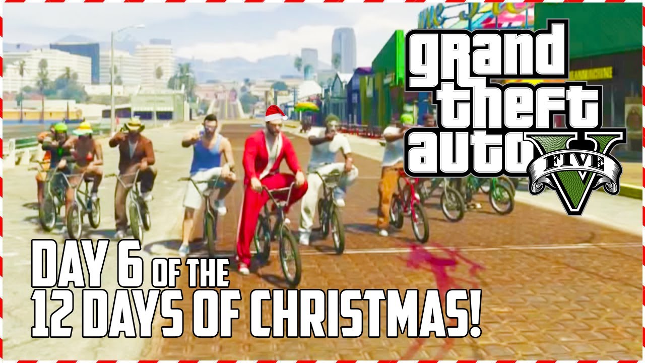 GTA 5 Online - BMX Party! (Day 6 of 12) (GTA V)