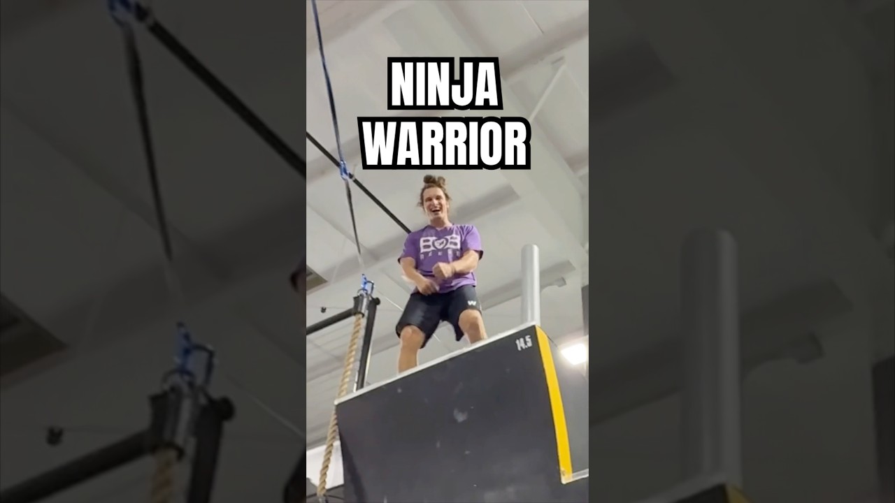 INSANE NINJA WARRIOR TRAINING 🤯
