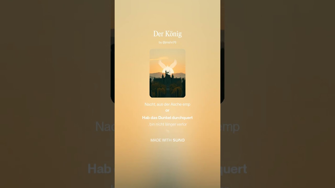 Der König (meiner Welt)