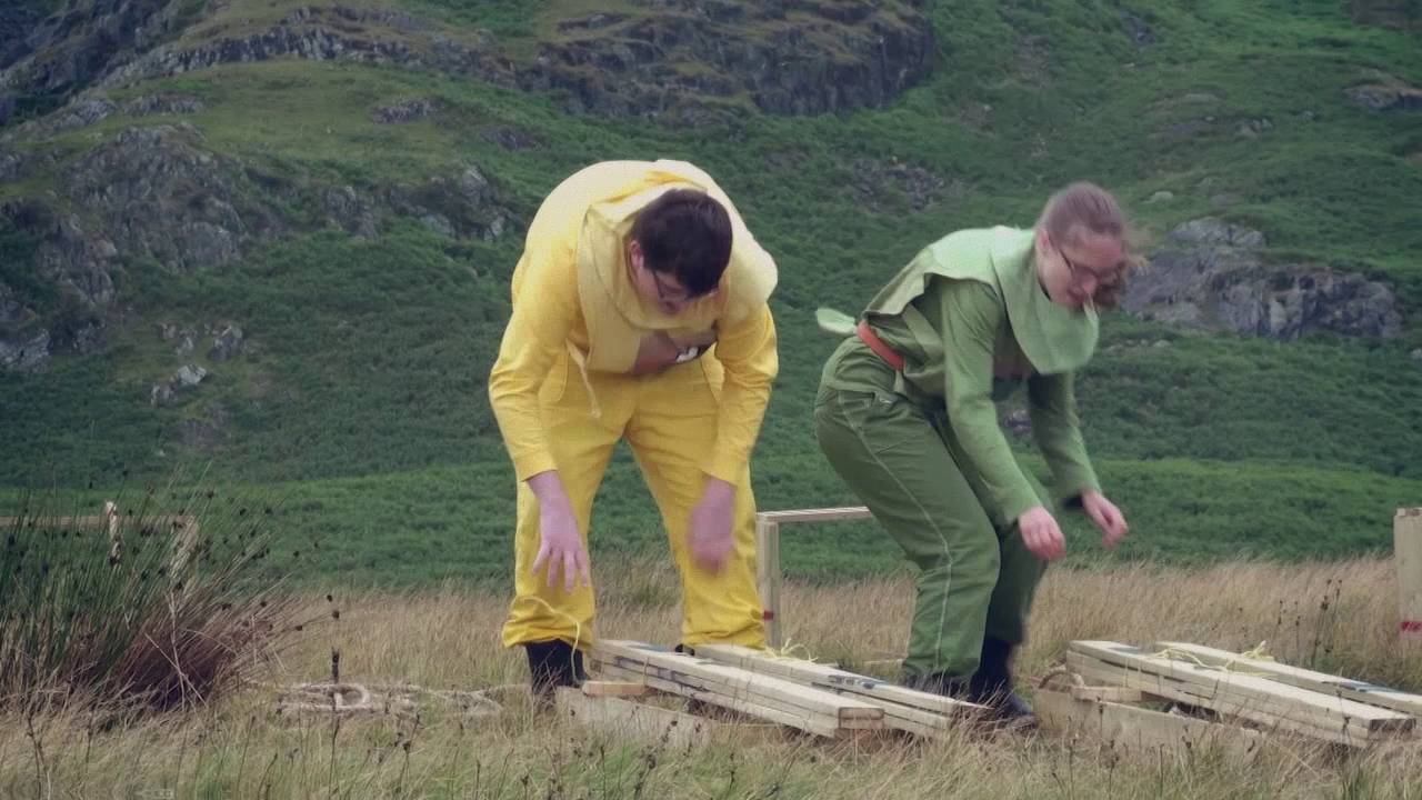 FeatherFest 2015 (Re-Creation of CBBC's Raven) - Blasted Mountain Run 1