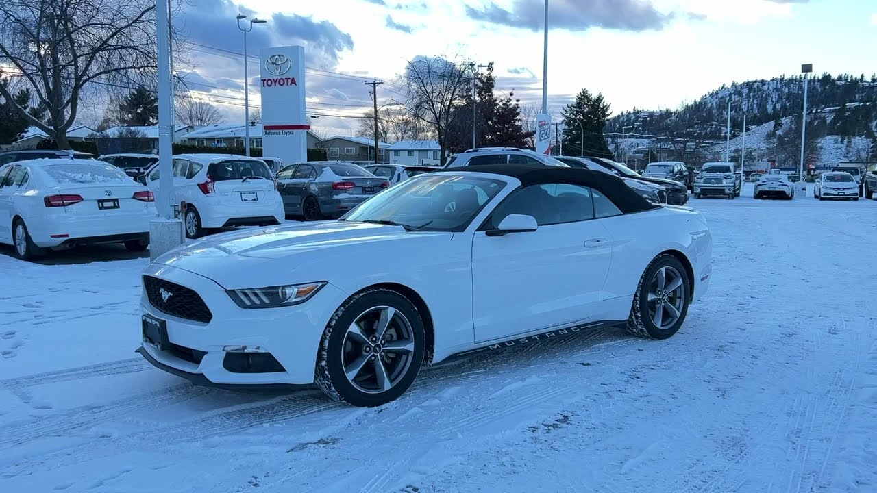2016 Ford Mustang V6 Review Kelowna BC - Kelowna Toyota