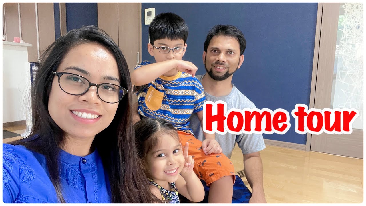 Our new home tour in Tokyo | #hometour | safwanshanayasfamilyvlog